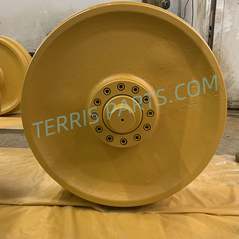 Caterpillar D6R idler